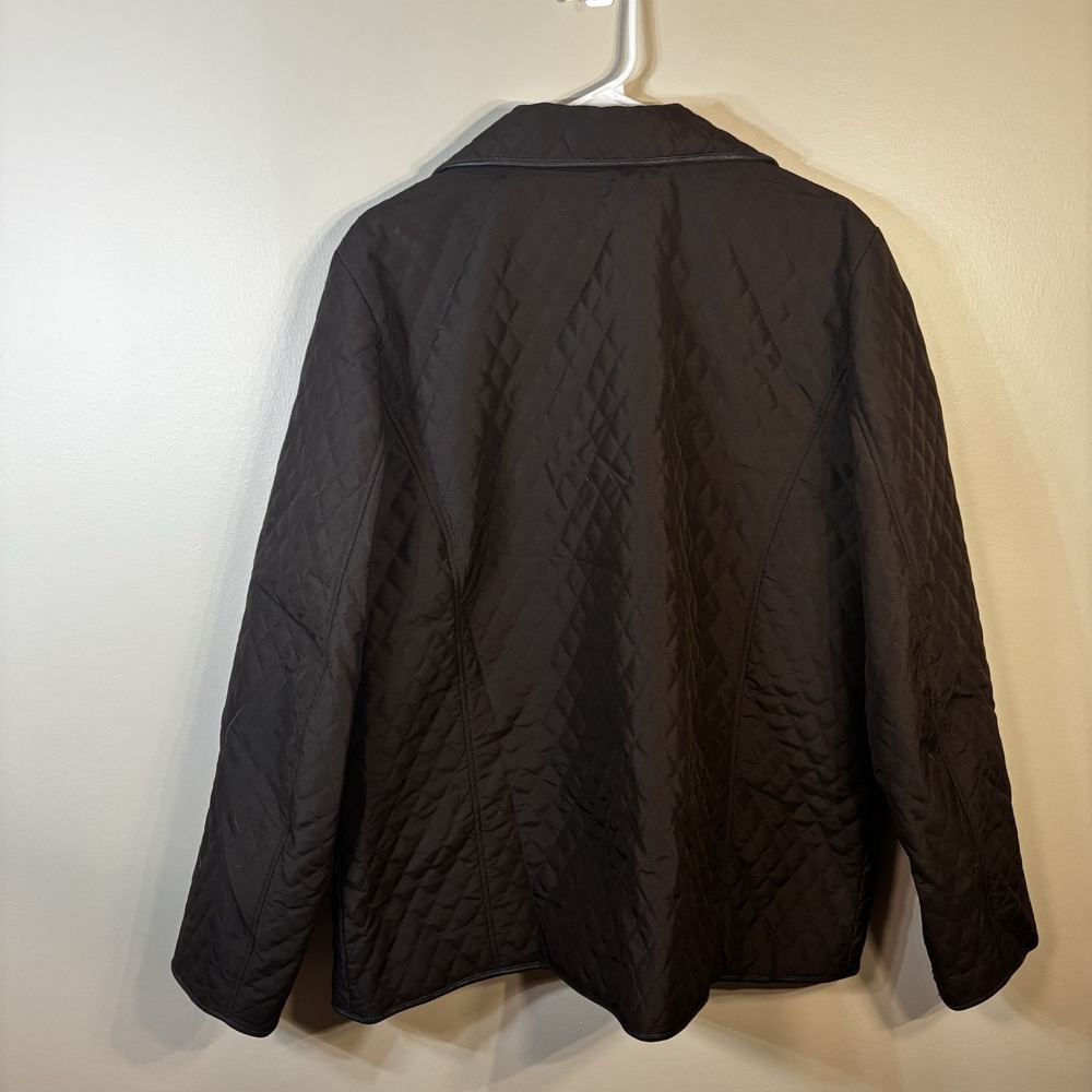 Charter Club  Quilted  Women's Jacket - Size XL Brown - Picture 2 of 7